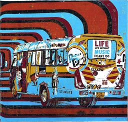 Steel Pulse matatu art print by Dennis Muraguri