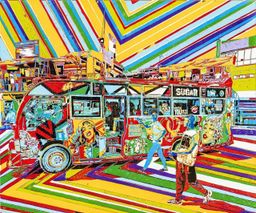 Sugar - Rongao Sacco matatu art print by Dennis Muraguri