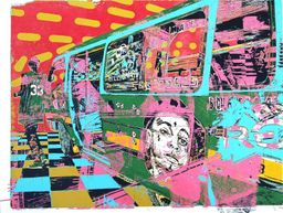 Rich Gang matatu art print by Dennis Muraguri