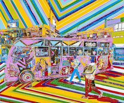 Sugar - Rongao Sacco matatu art print by Dennis Muraguri