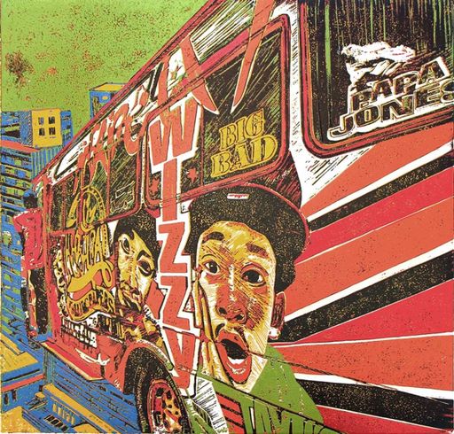 Wizzy - Pin Point Sacco matatu art print by Dennis Muraguri