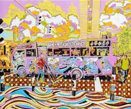 Salt n Peppa - Expresso Sacco matatu art print by Dennis Muraguri