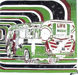 Steel Pulse matatu art print by Dennis Muraguri