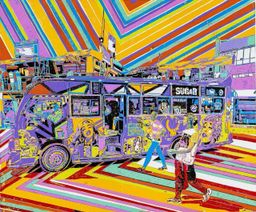 Sugar - Rongao Sacco matatu art print by Dennis Muraguri