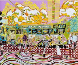 Salt n Peppa - Expresso Sacco matatu art print by Dennis Muraguri